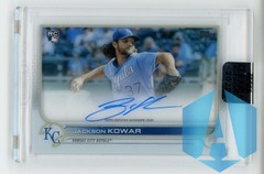 2022 Topps Clearly Authentic CAA-JK Jackson Kowar RC